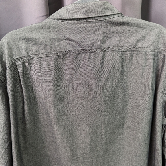 William Rast Men's Heathered Grey Button Down Sz XXL - Picture 7 of 11